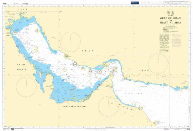 BA 2858 - Gulf of Oman to Shatt al 'Arab